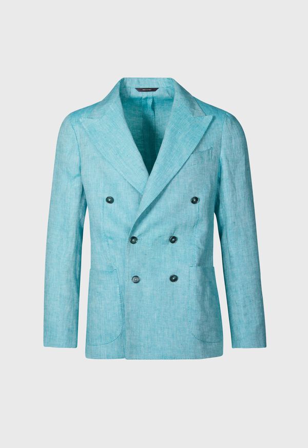 Paul Stuart Linen Double Breasted Jacket, image 1