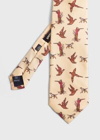 Paul Stuart Silk Madder Hunting Scene Tie, thumbnail 1
