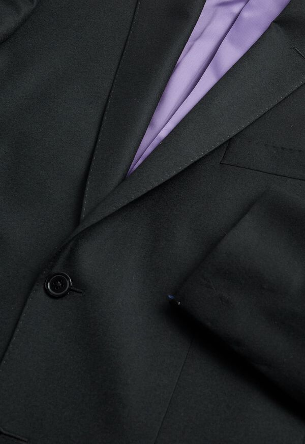 Paul Stuart Black Doeskin Suit, image 3