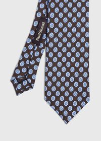 Paul Stuart Mini Paisley Silk Tie, thumbnail 1