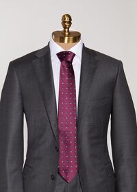 Paul Stuart Micro Floral Satin Tie, thumbnail 2