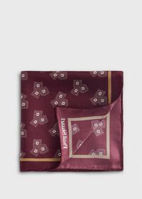 Paul Stuart Geometric Dot Pocket Square, thumbnail 1