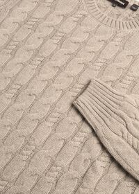 Paul Stuart Wool Cable Sweater, thumbnail 2