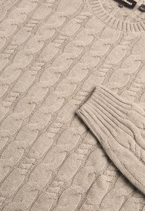 Paul Stuart Wool Cable Sweater, image 2