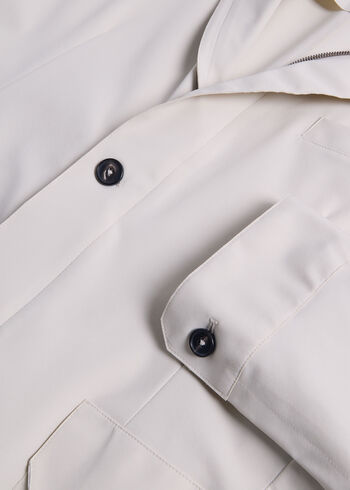 Paul Stuart Laser Cut Jersey Blazer