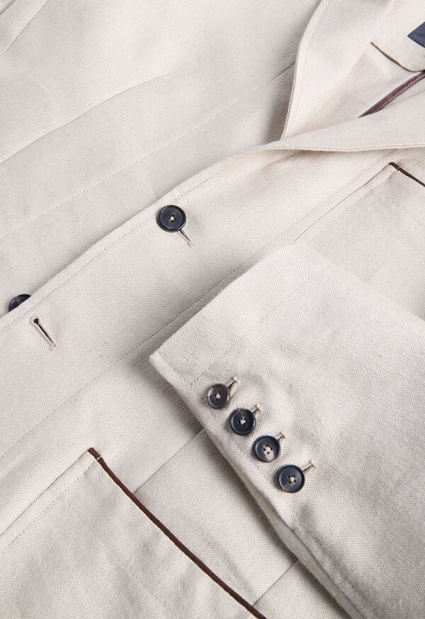 Paul Stuart Linen Technical Canvas Jacket, image 2