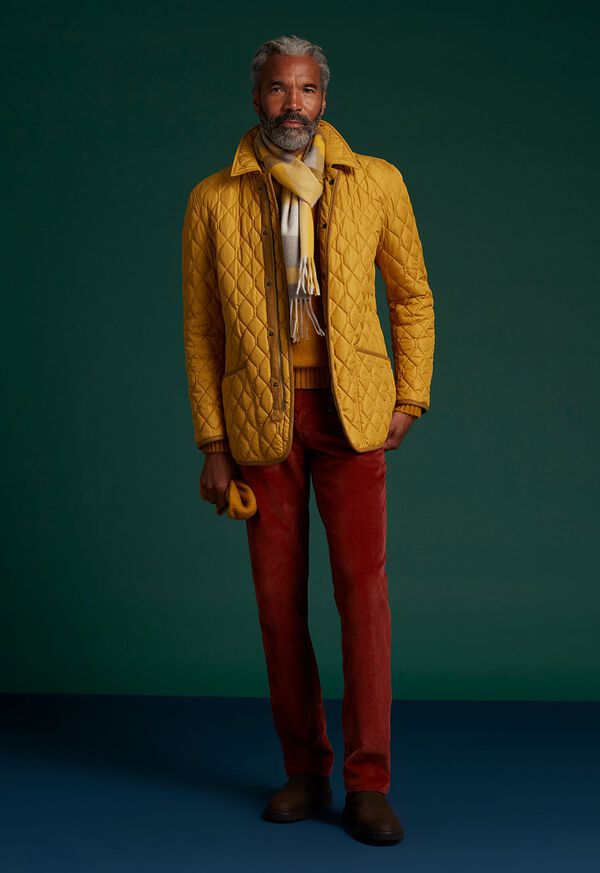 Paul Stuart Nylon Quilted Barn Coat, image 5