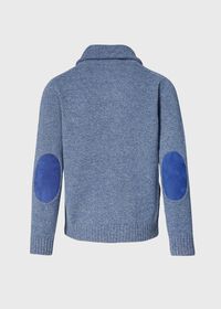 Paul Stuart Shawl Collar Center Cable Sweater, thumbnail 2