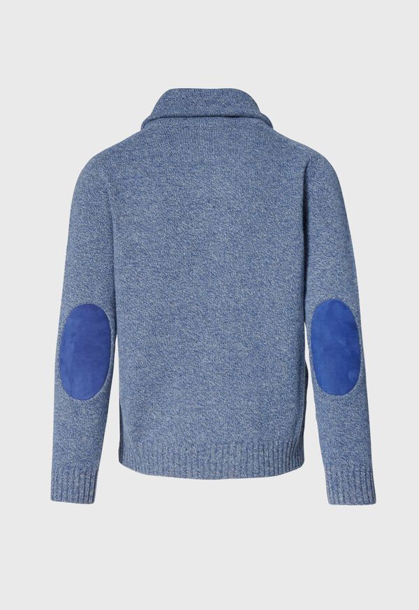 Paul Stuart Shawl Collar Center Cable Sweater, image 2
