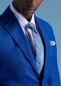 Paul Stuart Silk Twill Paisley Print Tie, thumbnail 2