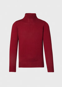 Paul Stuart Solid Color Mock Neck Sweater, thumbnail 1