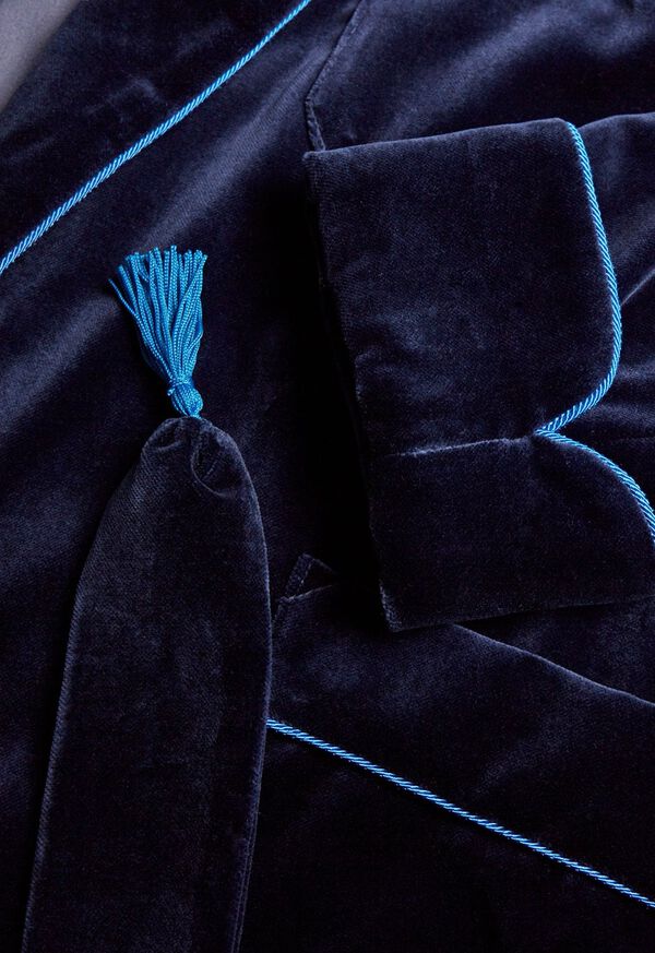 Paul Stuart Velvet Smoking Jacket, image 2