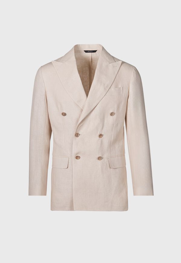 Paul Stuart Double Breasted Linen Suit, image 3