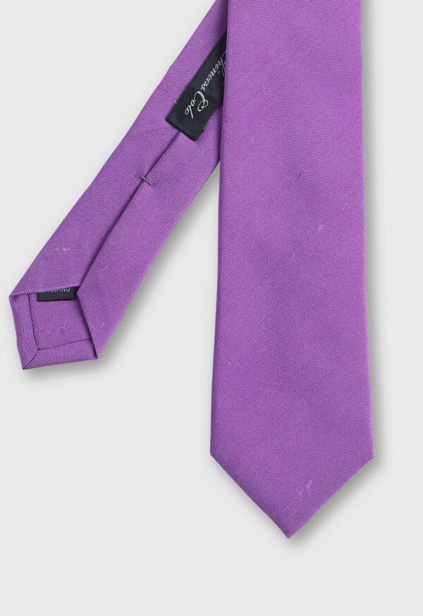 Paul Stuart Silk Shantung Tie, image 1