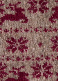 Paul Stuart Wool Blend Reindeer & Snowflake Sock, thumbnail 3