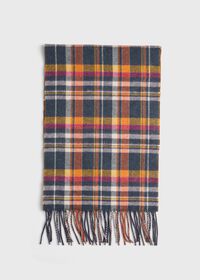 Paul Stuart Plaid Scarf, thumbnail 3