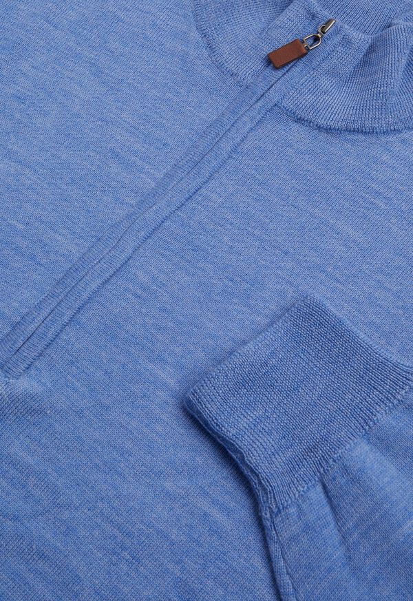 Paul Stuart Merino 1/4 Zip Sweater, image 2