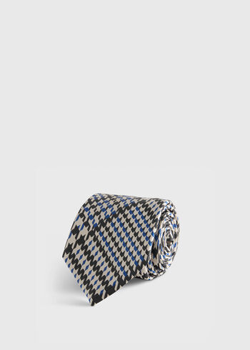Paul Stuart Woven Silk Glen Plaid Tie