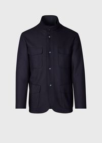 Paul Stuart Wool Jersey Blazer with Gilet, thumbnail 1