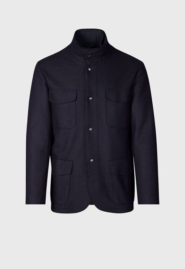 Paul Stuart Wool Jersey Blazer with Gilet, image 1