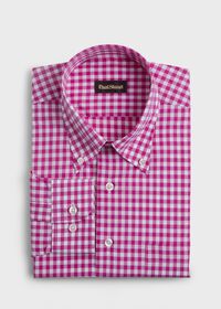 Paul Stuart Cotton Gingham Sport Shirt, thumbnail 1