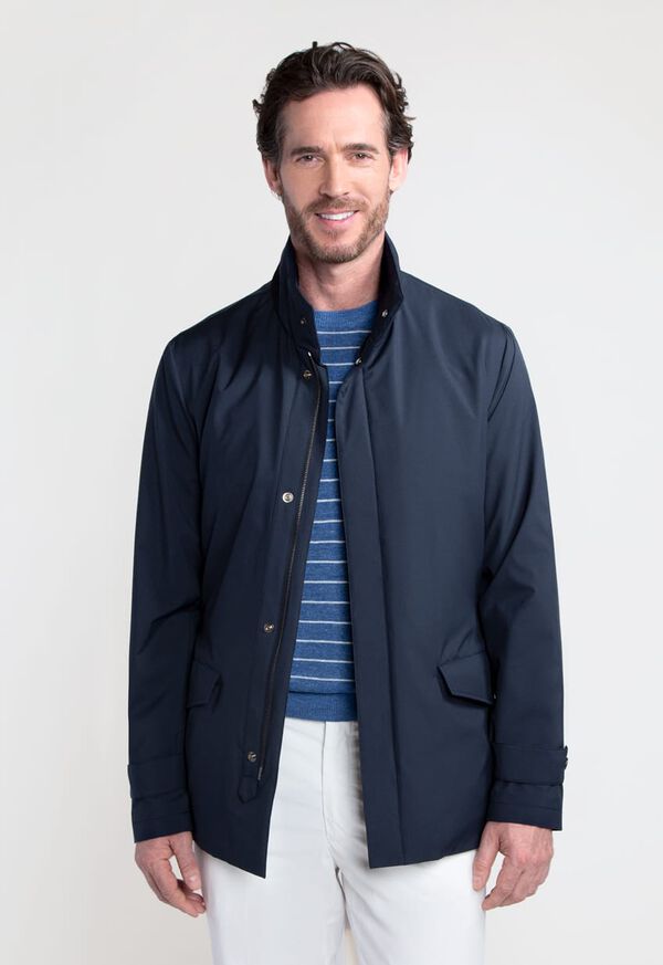 Paul Stuart Jersey Lined Fingertip Jacket, image 2