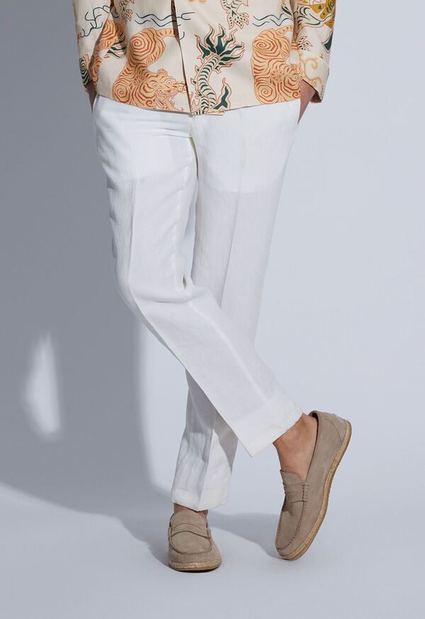 Paul Stuart Garment Dyed Linen Trouser, image 3