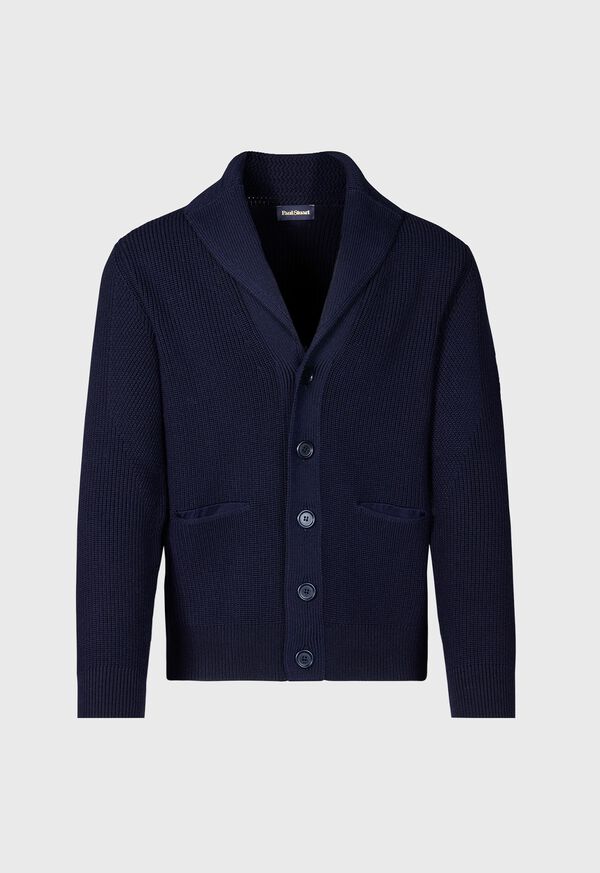 Paul Stuart Wool Button Front Cardigan, image 1