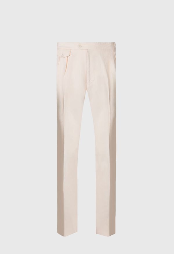 Paul Stuart Linen Washed Pleated Front Trouser