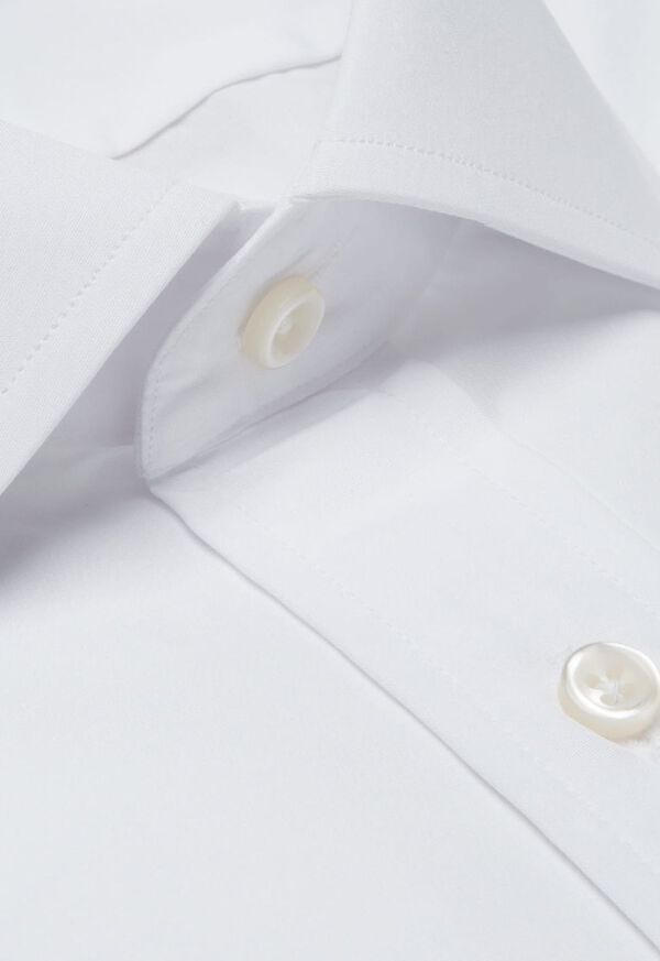 Paul Stuart Broadcloth Cotton Slim Fit Dress Shirt, image 2