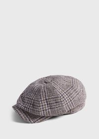 Paul Stuart Plaid Newsboy Hat, thumbnail 1