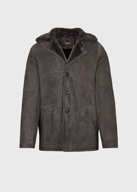 Paul Stuart Classic Shearling Coat, thumbnail 1
