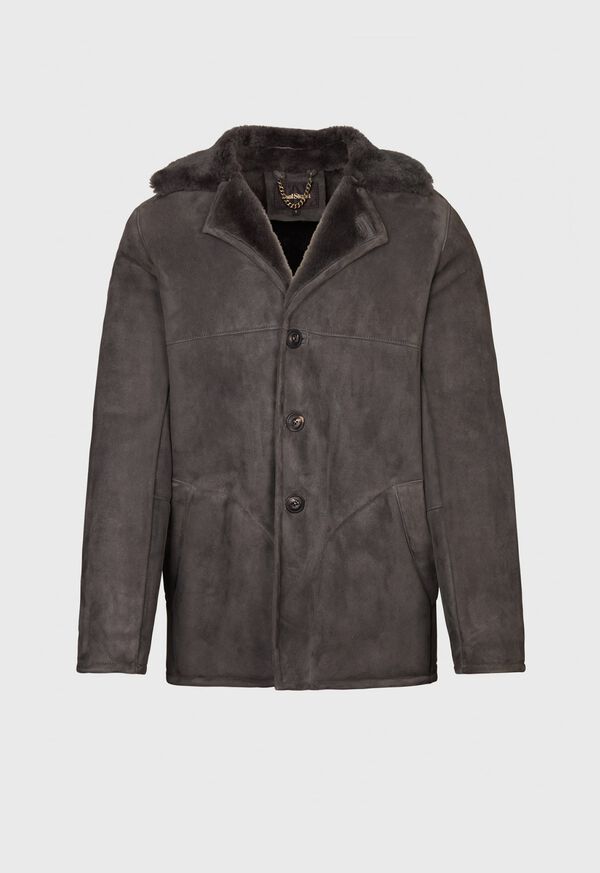Paul Stuart Classic Shearling Coat, image 1