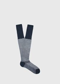 Paul Stuart Cotton Over the Calf Screen Print Socks, thumbnail 1