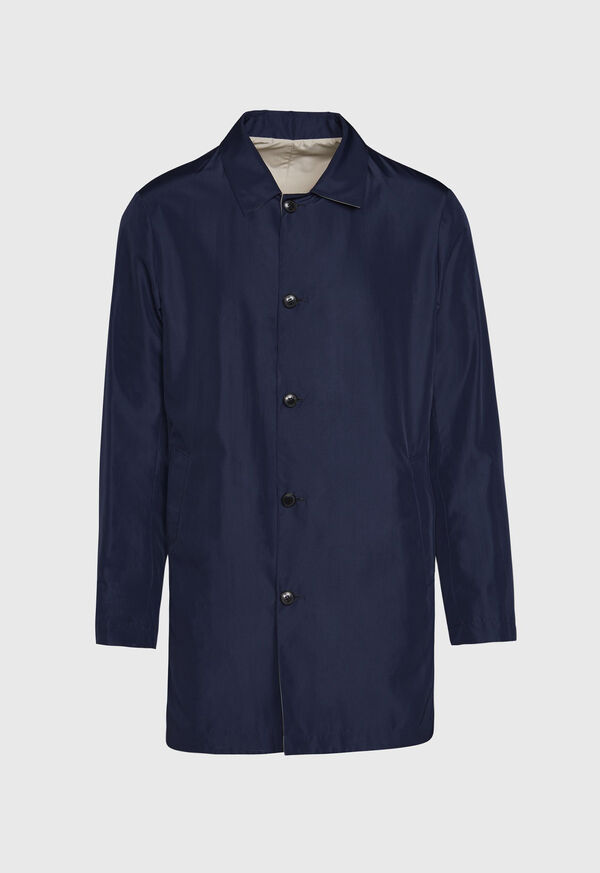 Paul Stuart Reversible Microfiber Trench, image 2