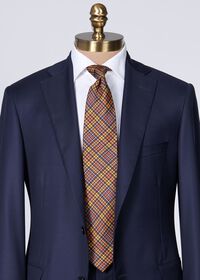 Paul Stuart Madder Silk Plaid Tie, thumbnail 2