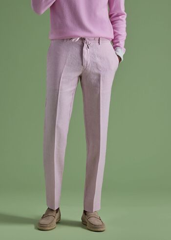Paul Stuart Linen Drawstring Trouser