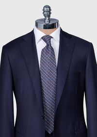 Paul Stuart Printed Silk Micro Medallion Tie, thumbnail 3