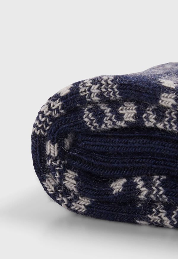 Paul Stuart Snowflake Motif Sock, image 2