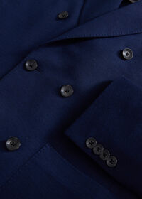 Paul Stuart Double Breasted Wool Knit Blazer, thumbnail 2