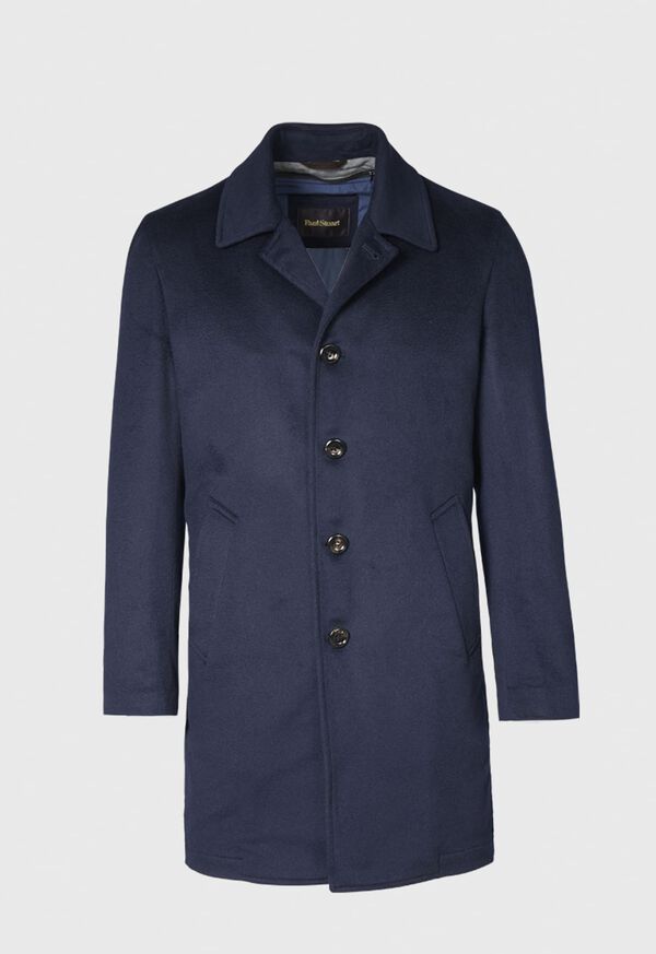 Paul Stuart Cashmere Overcoat with Removable Vest, image 1