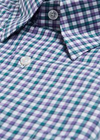 Paul Stuart Simple Check Poplin Sport Check, thumbnail 2