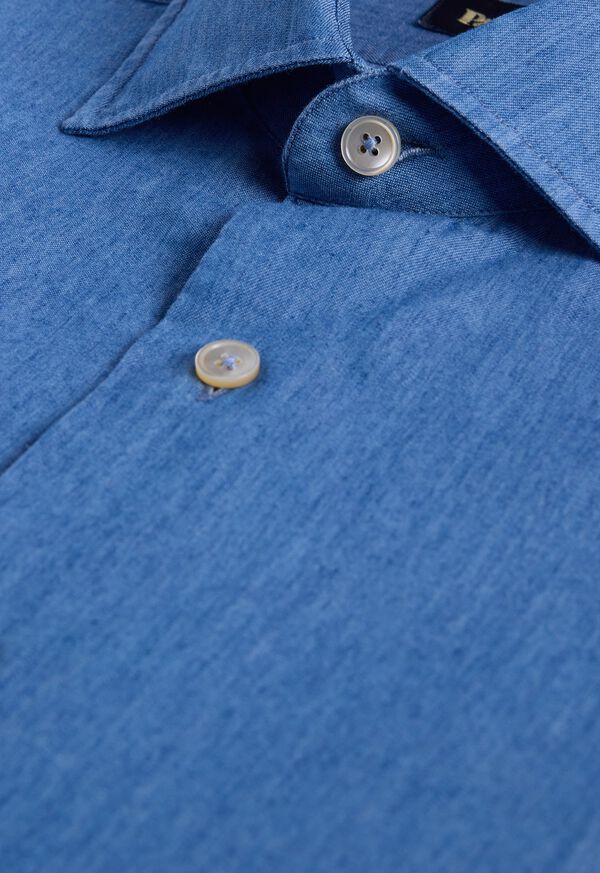 Paul Stuart Washed Chambray Shirt, image 2