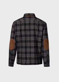 Paul Stuart Wool Plaid Overshirt, thumbnail 3