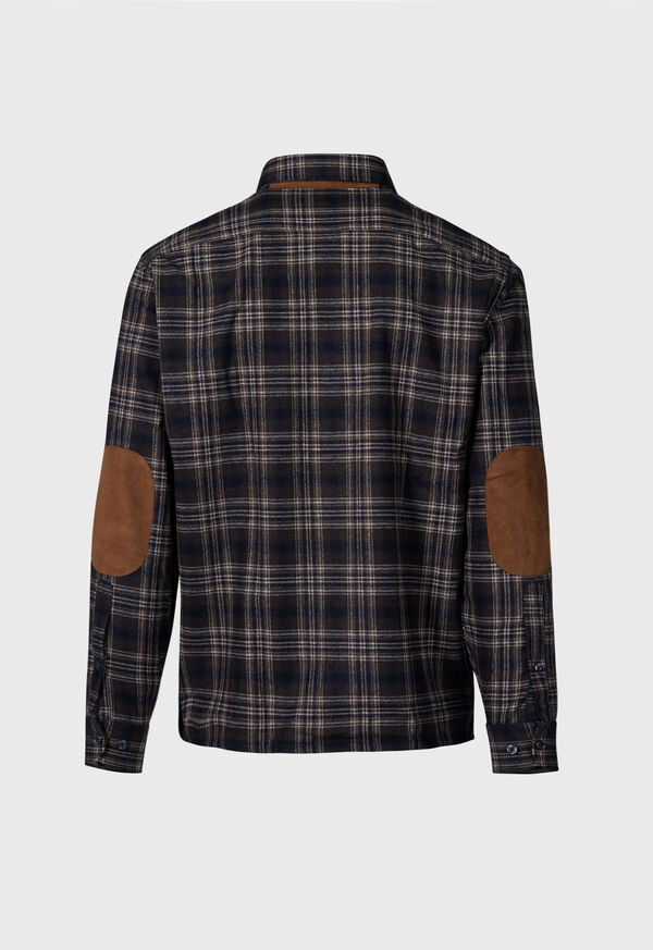 Paul Stuart Wool Plaid Overshirt, image 3
