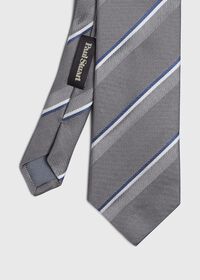 Paul Stuart Stripe Silk Tie, thumbnail 1