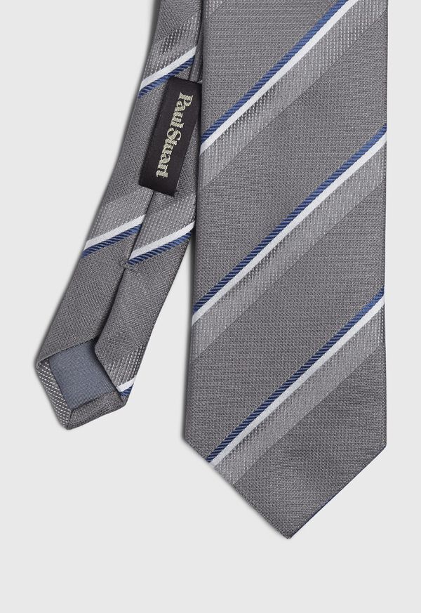 Paul Stuart Stripe Silk Tie, image 1