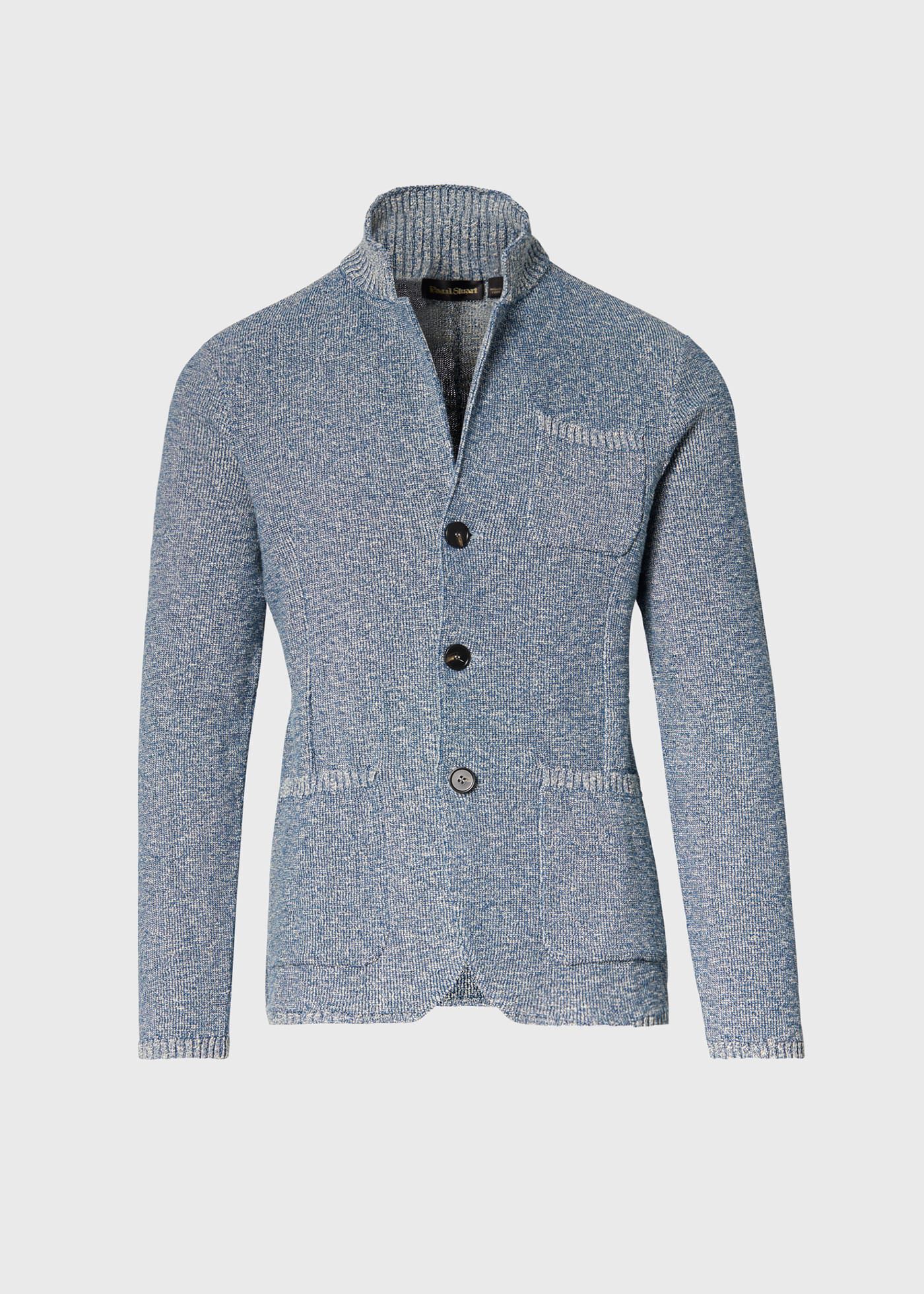 Marled sweater clearance jacket