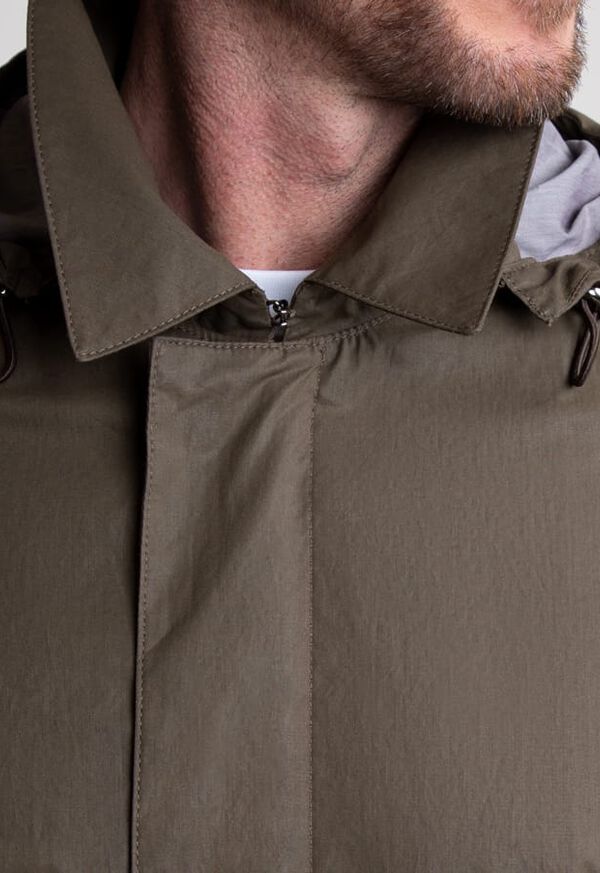 Paul Stuart Hooded Raincoat, image 3