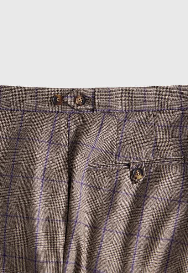 Paul Stuart Super 130s Wool Deco Plaid Suit, image 9